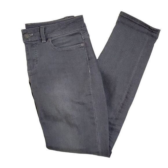Talbots Signature Ankle 5 Pocket Denim Jeans Gray 2 - Picture 1 of 12